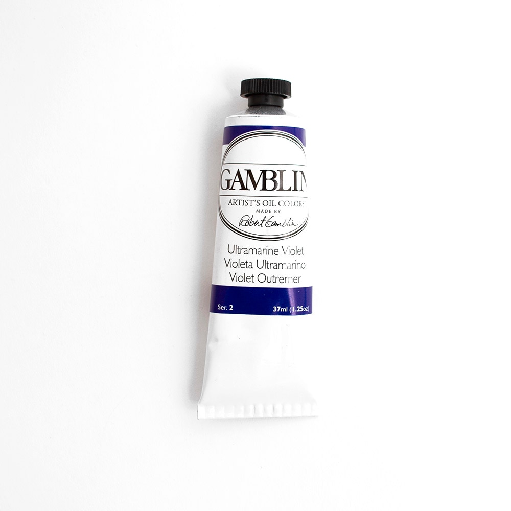 Gamblin, Oil, Art & School, Artist Grade, Paint, 37ml, 45670, Ultramarine Violet
